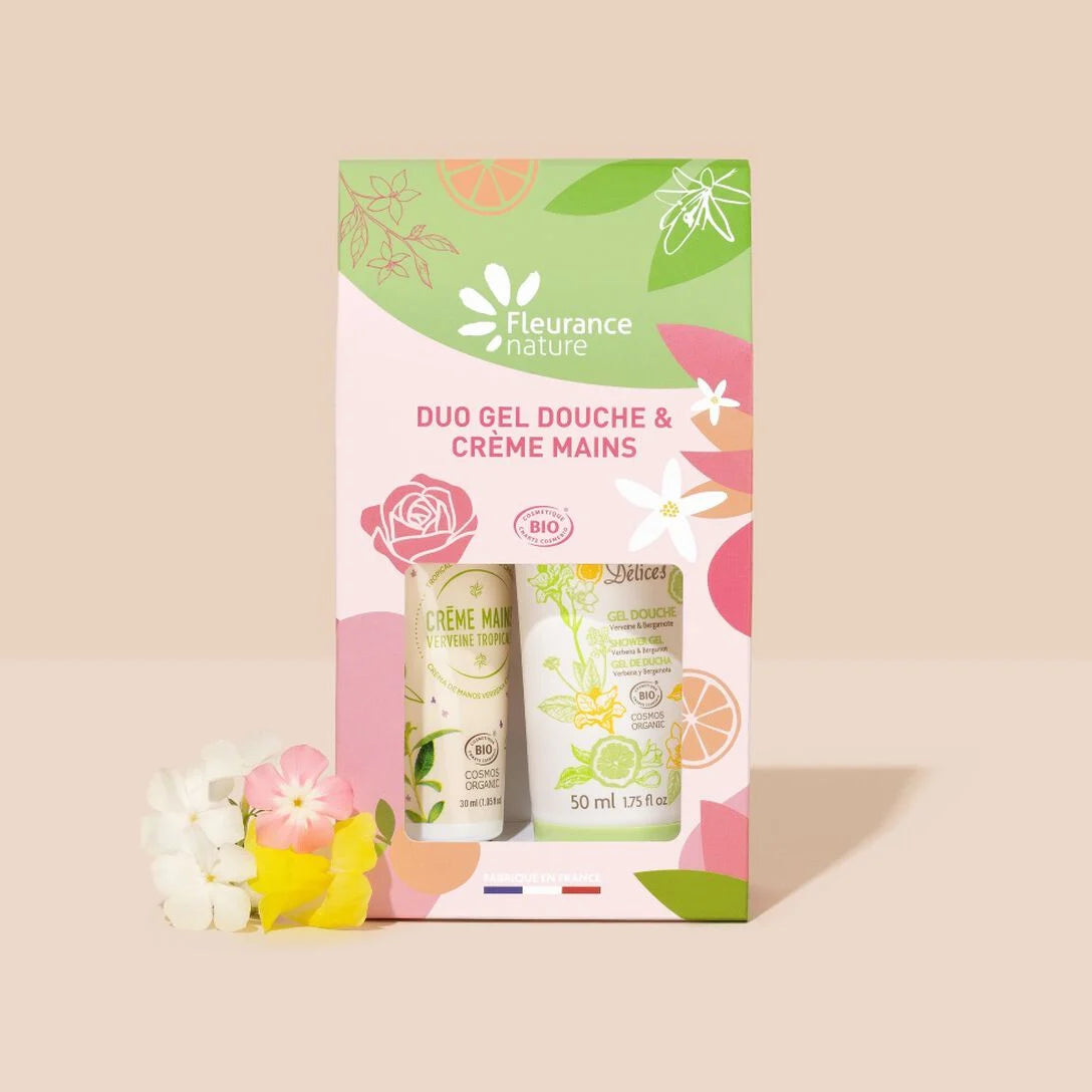 Duo Verveine – Rituel Fraîcheur Corps & Mains - Fleurance Nature