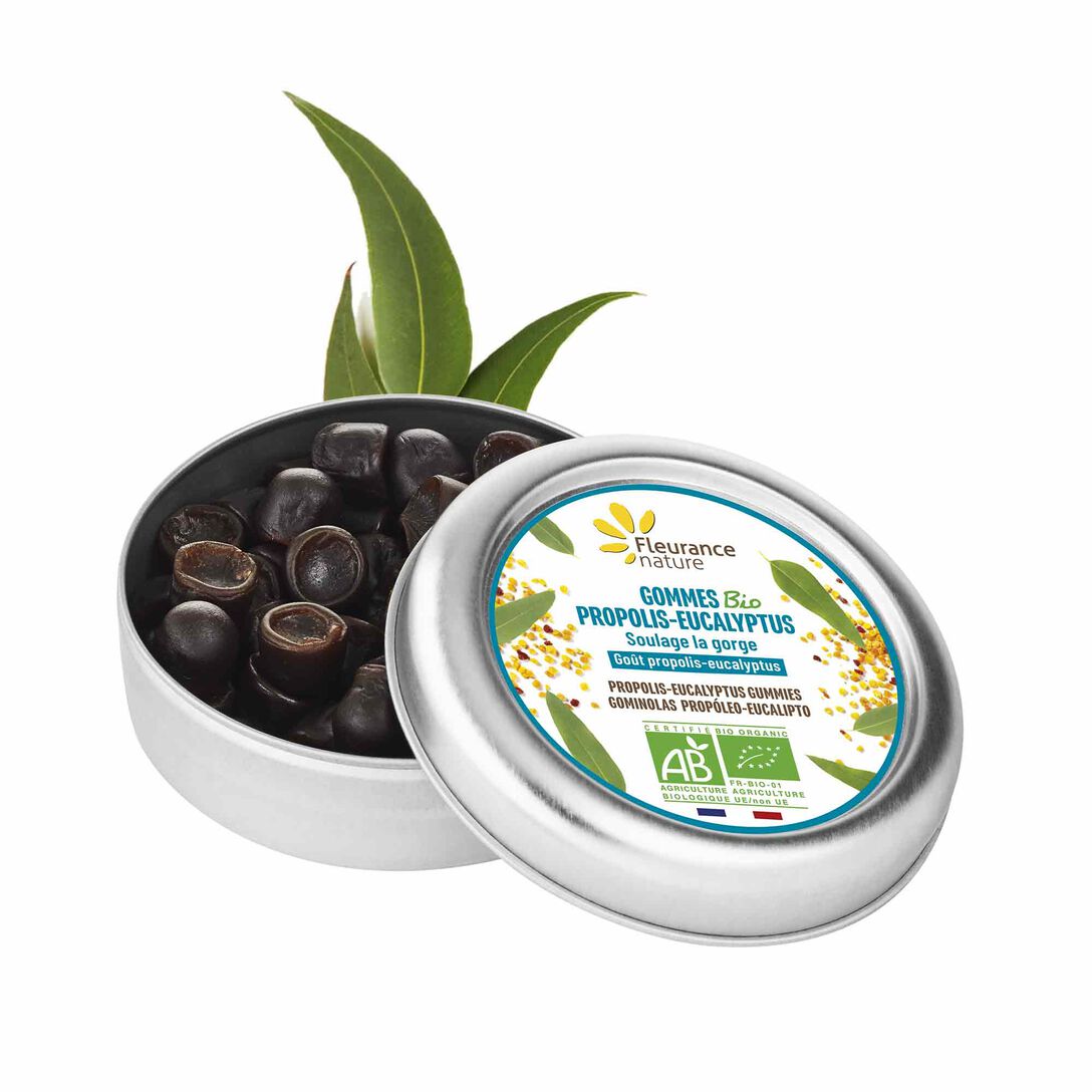 🌿 Gommes Propolis et Eucalyptus Bio - Fleurance Nature