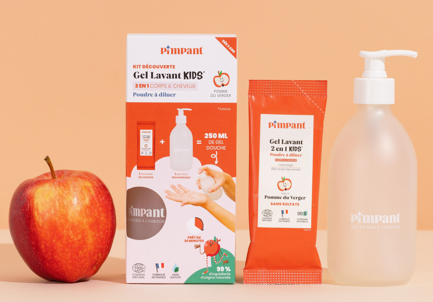 Pack découverte Gel Lavant 2 en 1 Kids – Pimpant