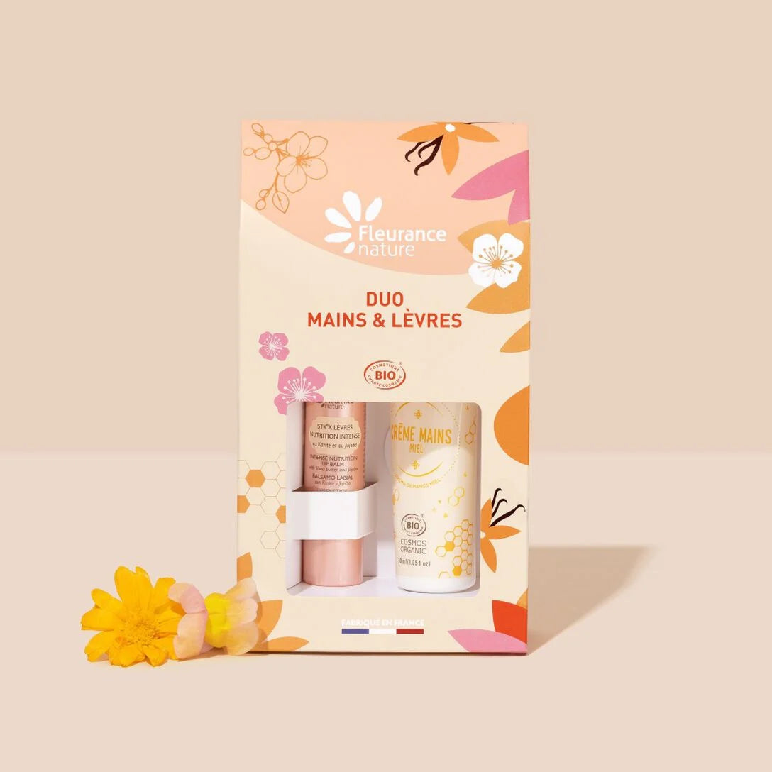 Duo Miel – Rituel Douceur Mains & Lèvres - Fleurance Nature