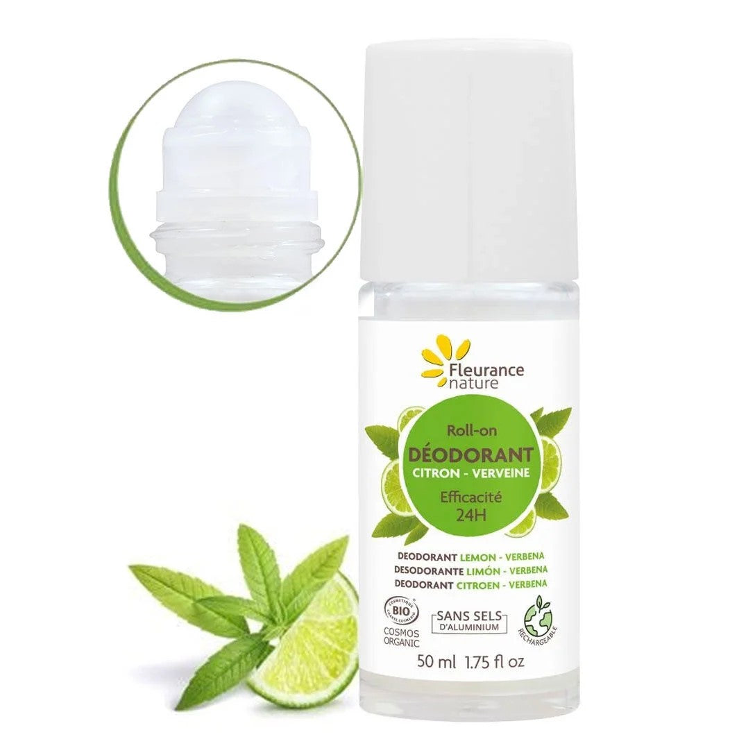 Déodorant Rechargeable Citron & Verveine Bio - Fleurance Nature