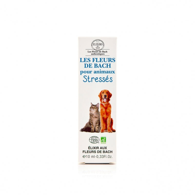 Élixir Fleurs de Bach Bio – Animaux Stressés
