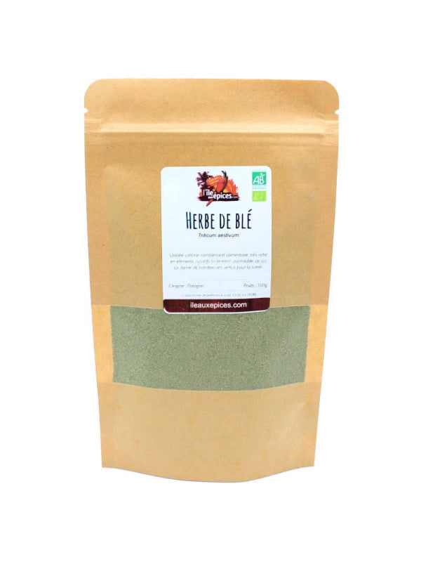 Herbe de blé BIO en poudre