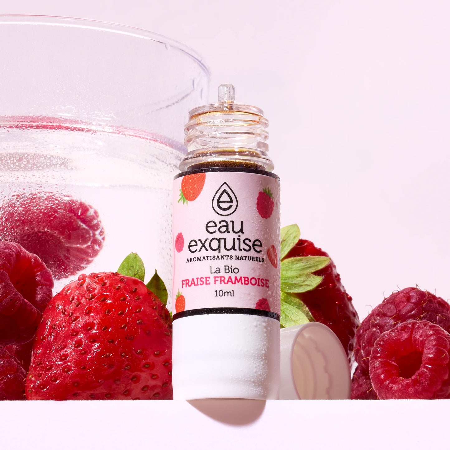 La BIO Fraise Framboise - Eau Exquise