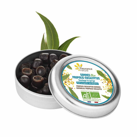 🌿 Gommes Propolis et Eucalyptus Bio - Fleurance Nature