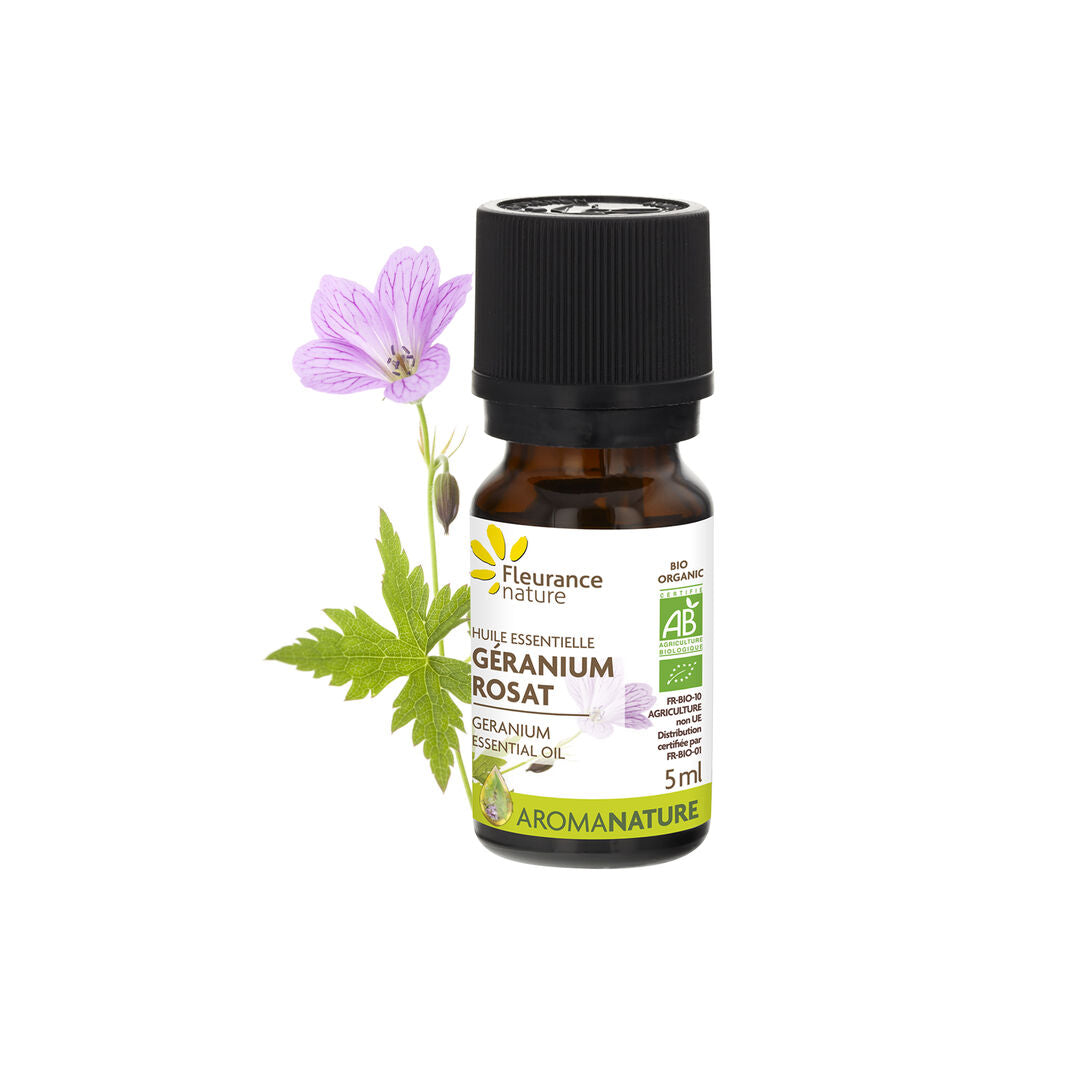 Huile Essentielle de Géranium Rosat BIO
