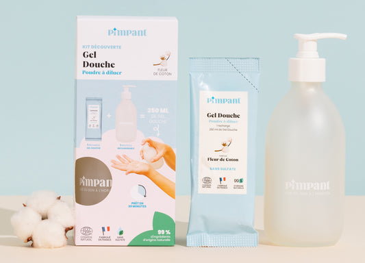 Pack découverte Gel Douche Fleur de Coton – Pimpant
