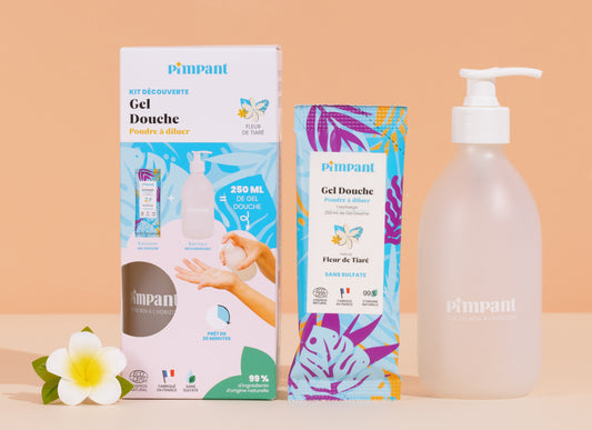 Pack Découverte Gel Douche Fleur de Tiaré - Pimpant