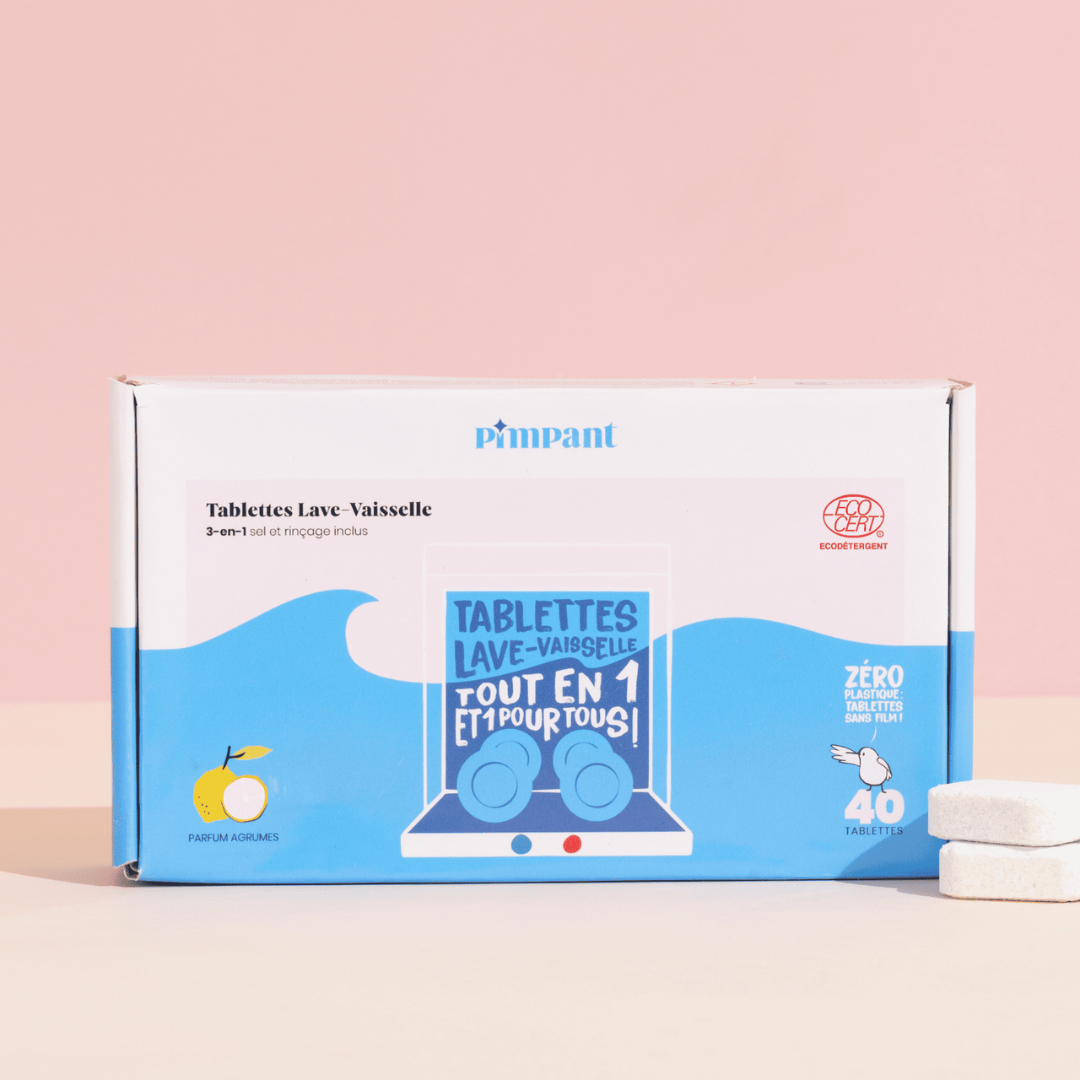 🧼 Tablettes lave-vaisselle sans film – Pimpant