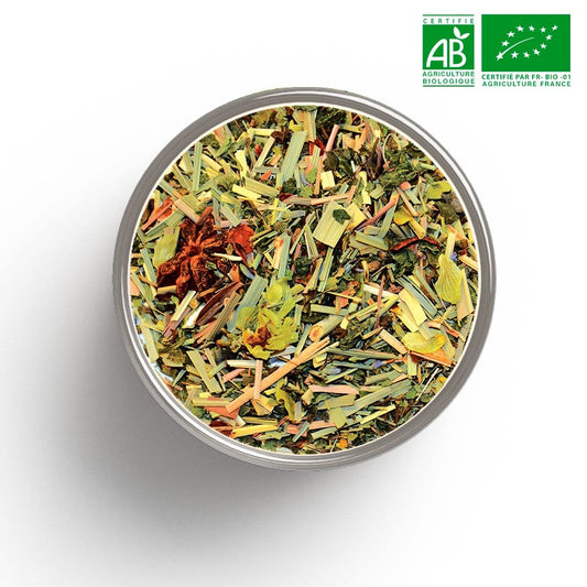 🌙 Tisane Nuit Douce (saveur Brownie) – BIO - Vrac 50 gr