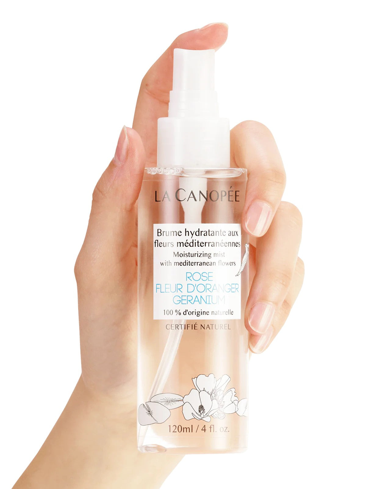 Brume Hydratante aux Fleurs Méditerranéennes - La Canopée