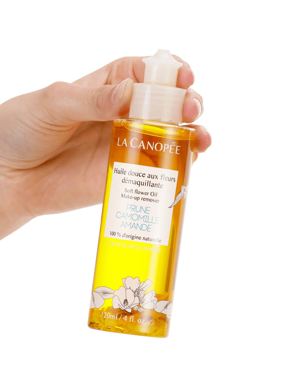 Huile Douce aux Fleurs Démaquillante - La Canopée