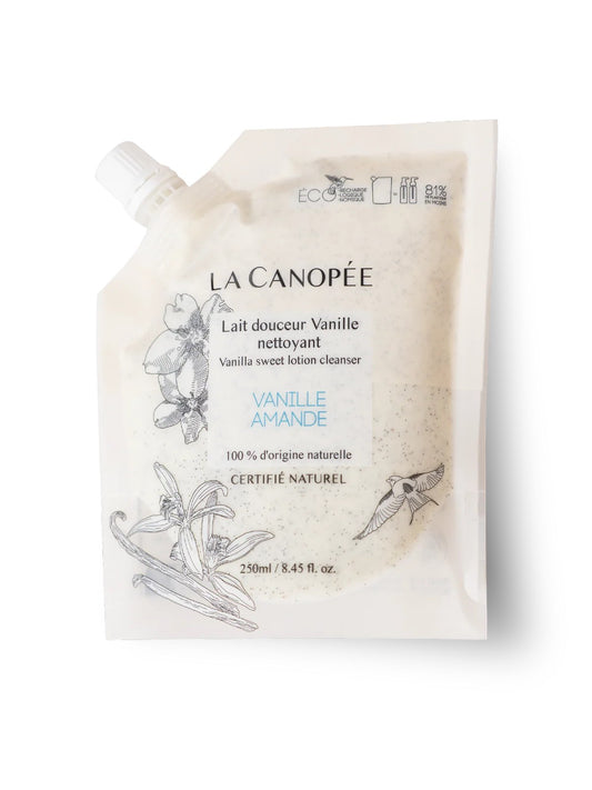 Ecorecharge Lait Douceur Vanille Nettoyant - La Canopée