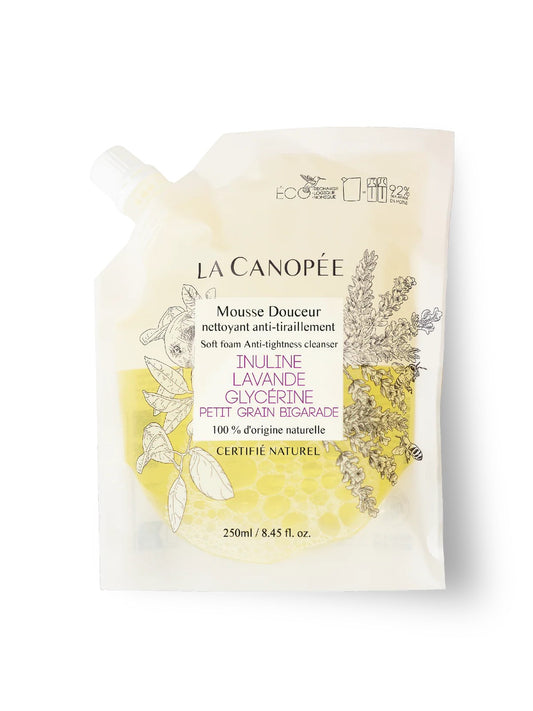 Ecorecharge La Mousse Douceur Nettoyant anti-tiraillement - La Canopée