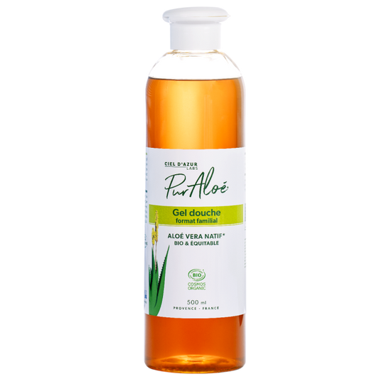 Gel douche familial à l’Aloe Vera Bio - Pur Aloé