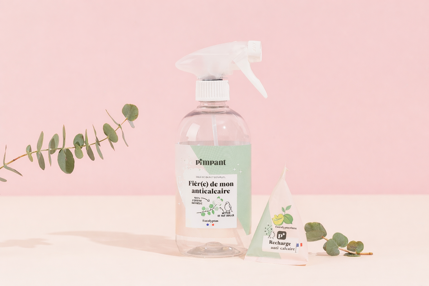 🧴 Pack Découverte Spray Anti-Calcaire – Pimpant