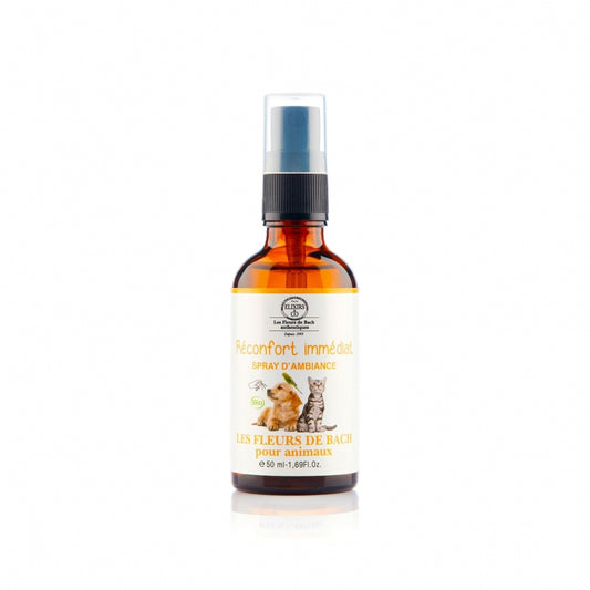 Élixir Fleurs de Bach Bio – Réconfort Immédiat (Animaux)